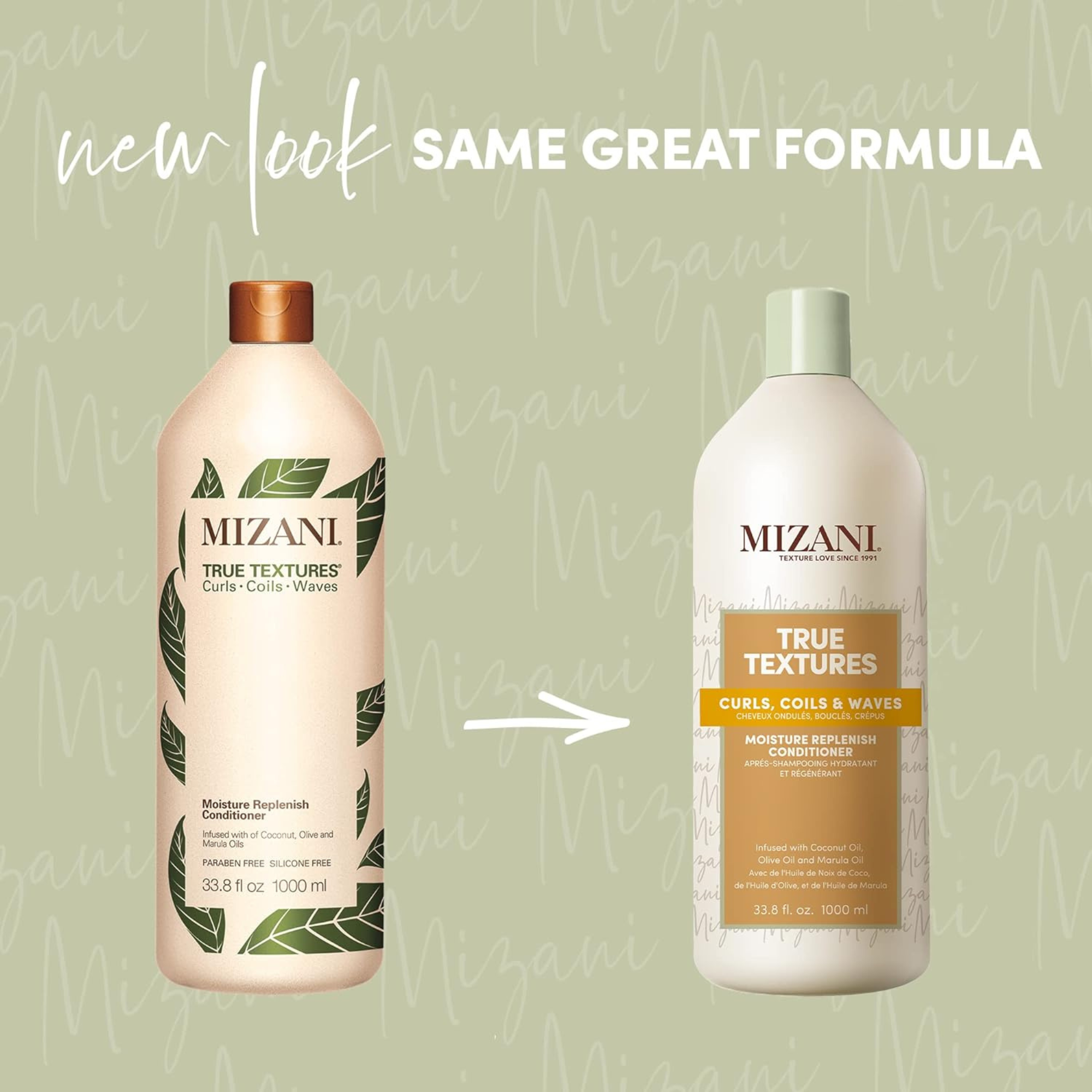 Mizani True Textures Moisture Replenish Conditioner Liter | Salon