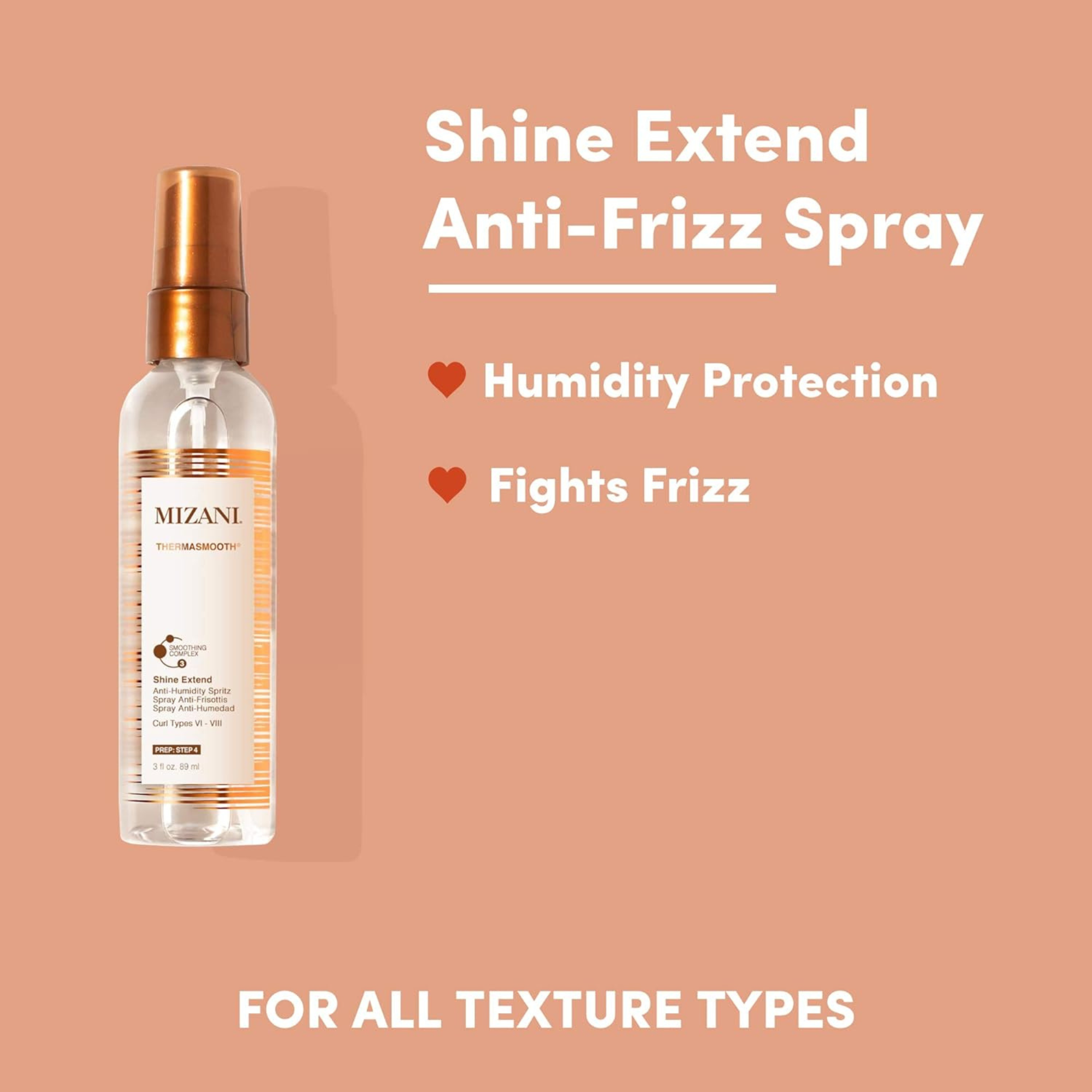 Mizani Thermasmooth Shine Extend 3oz | Salon Brands