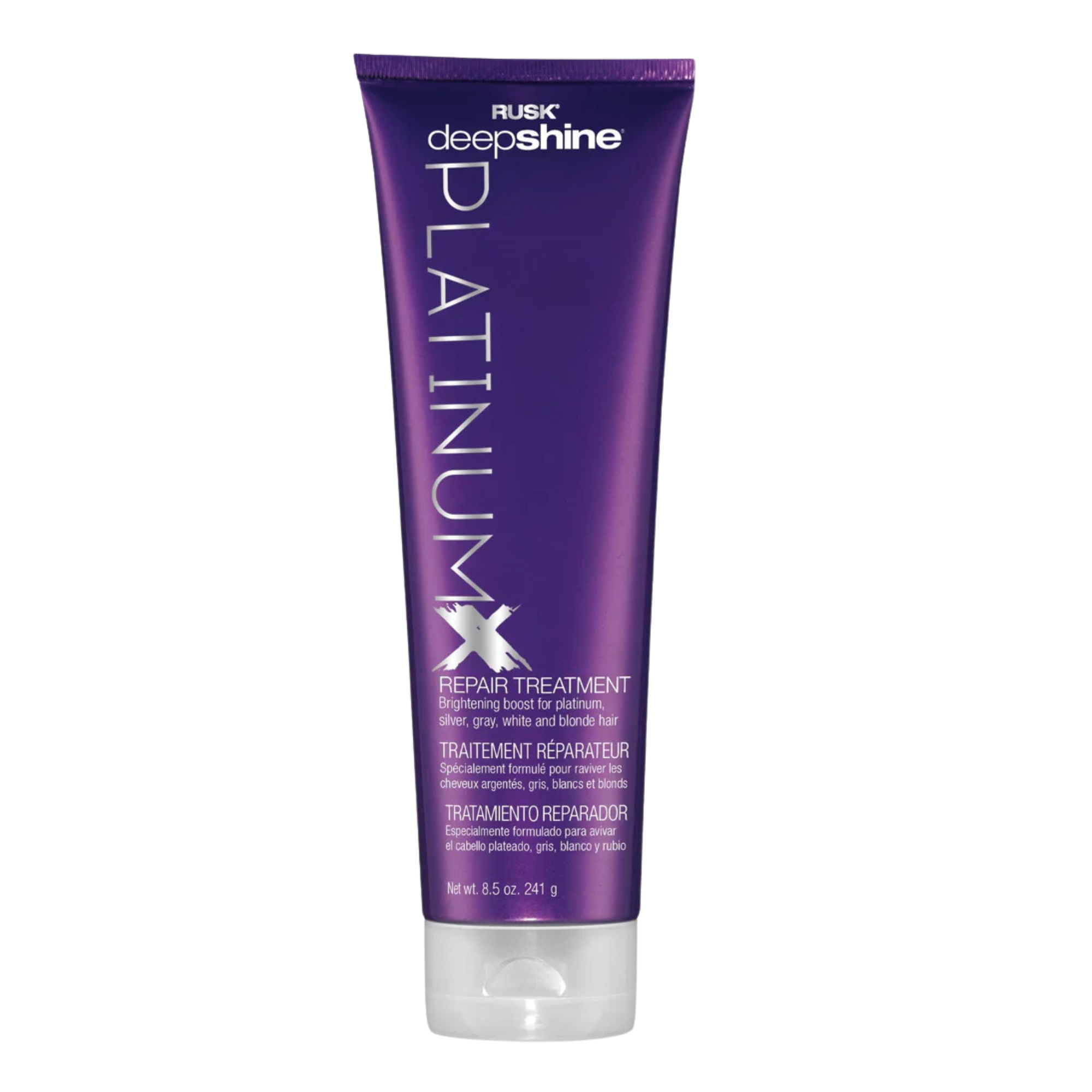 Rusk Deepshine Platinum X Repair Treatment 8.5oz | Salon Brands
