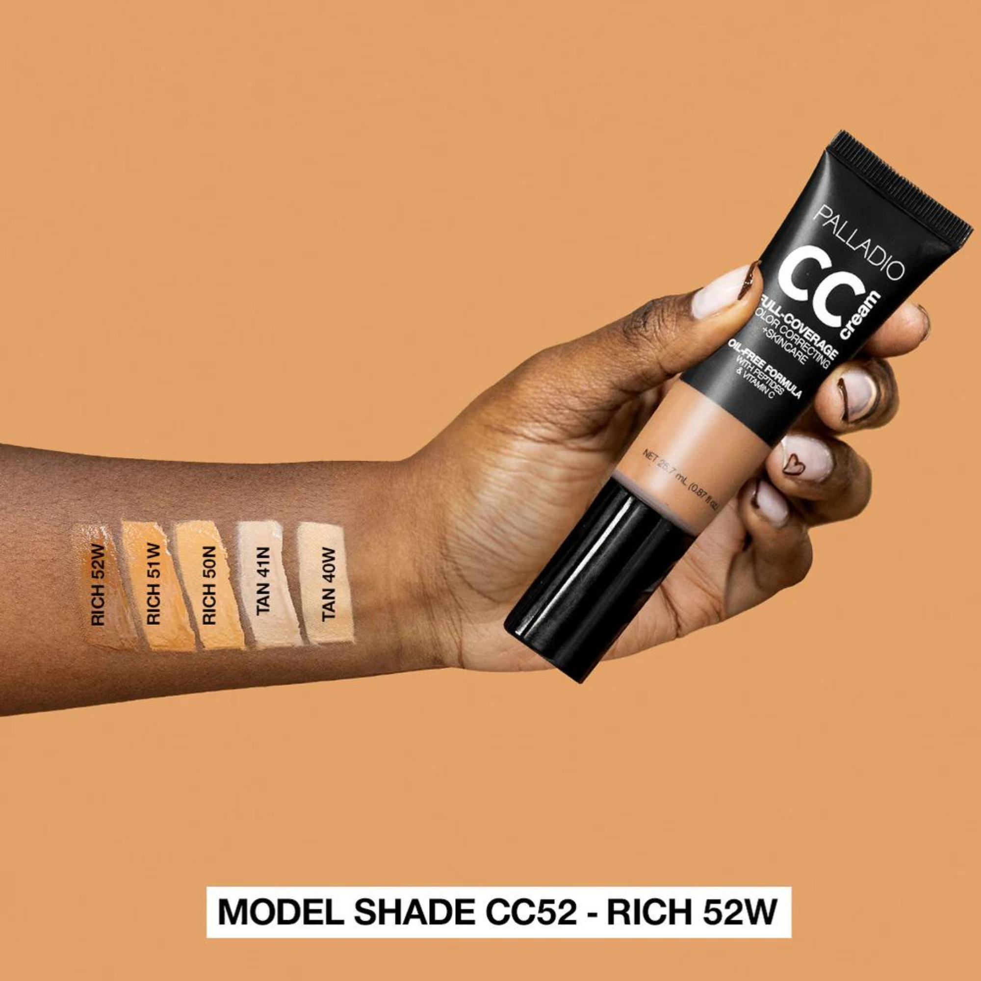 Palladio CC Cream Full Coverage - Rich 51W | Salon Brands