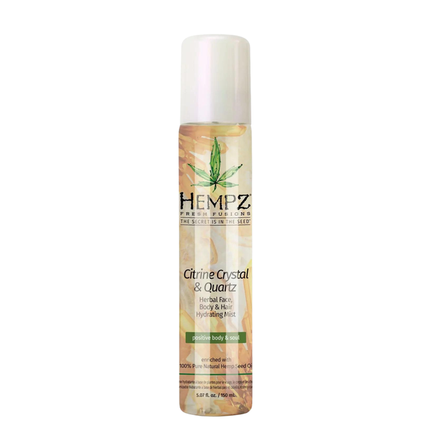 Hempz Citrine Crystal & Quartz Hydrating Mist (5.07oz) Hempz Citrine Crystal & Quartz Hydrating Mist (5.07oz)