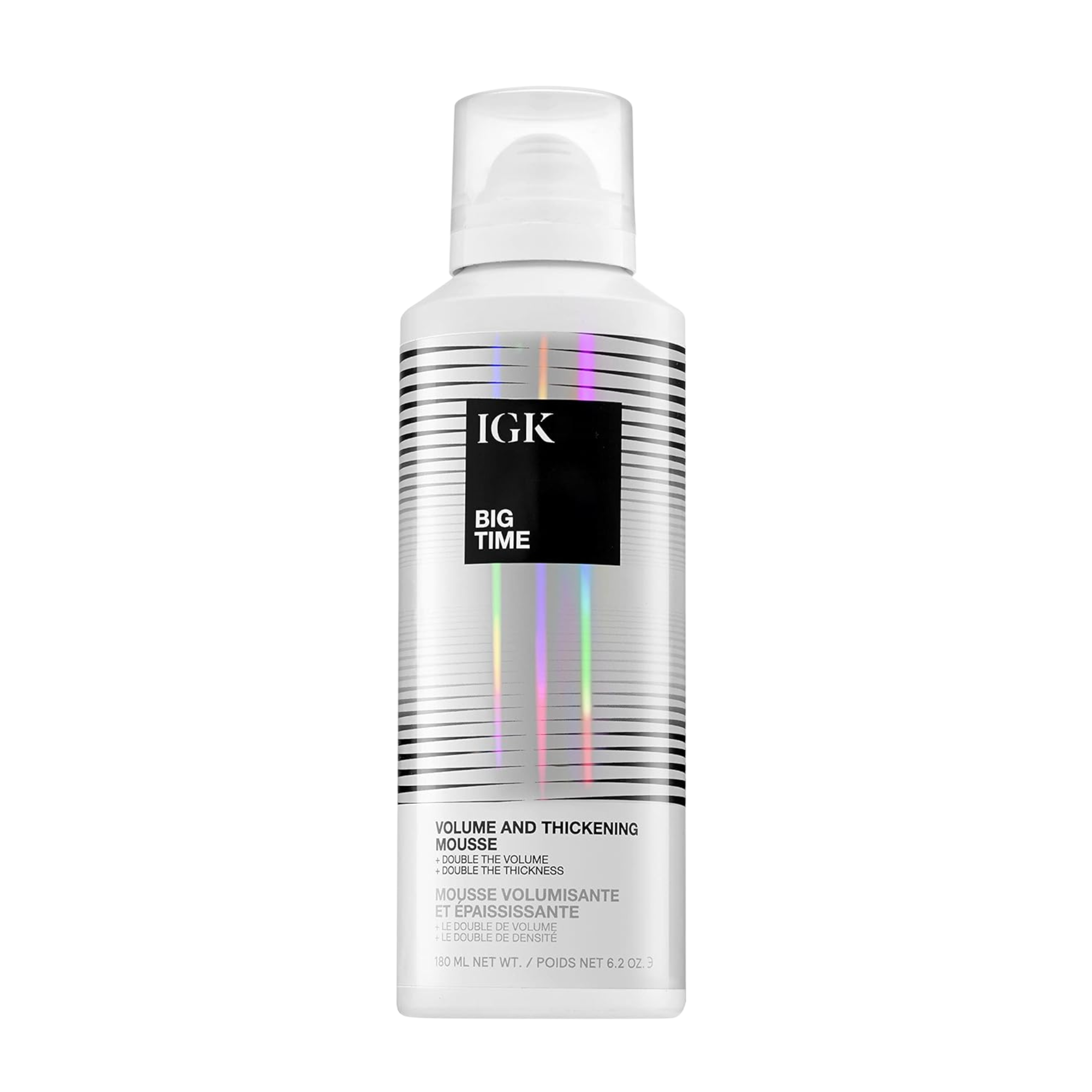 IGK Big Time Volume and Thickening Mousse, 6.2 oz | Salon Brands