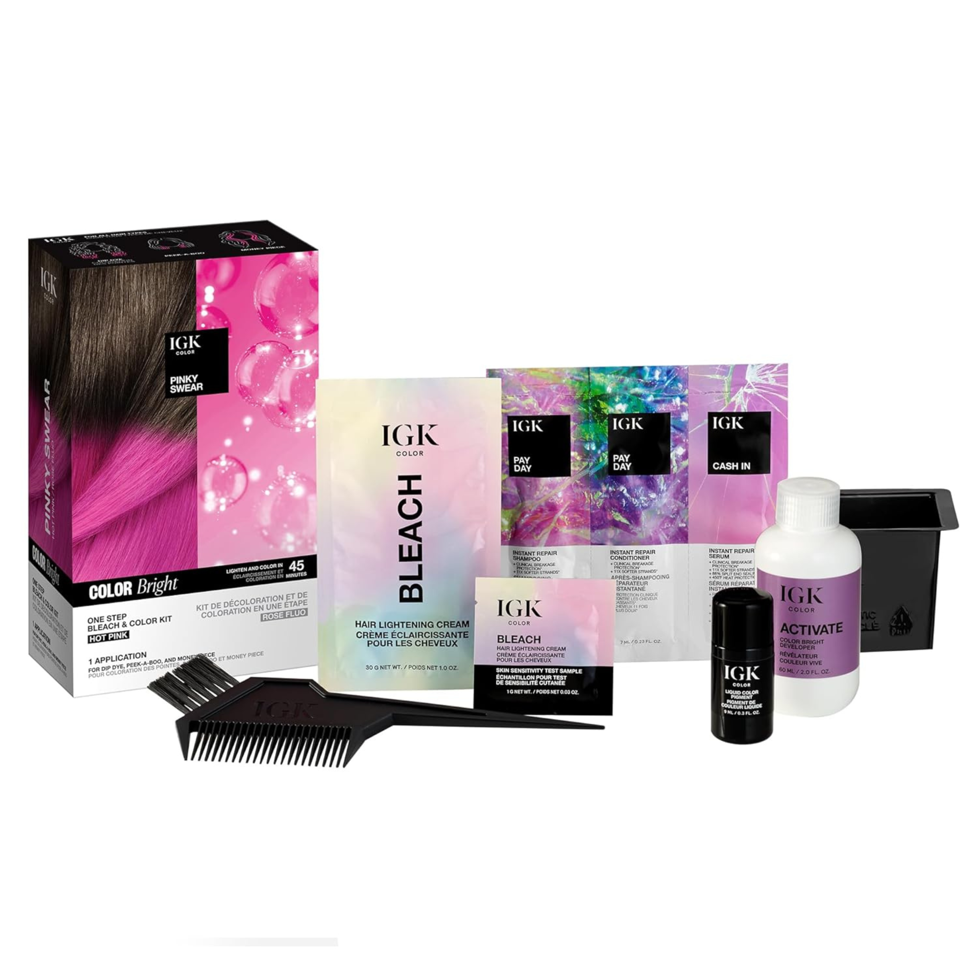 IGK Color Bright Kit - Hot Pink | Salon Brands