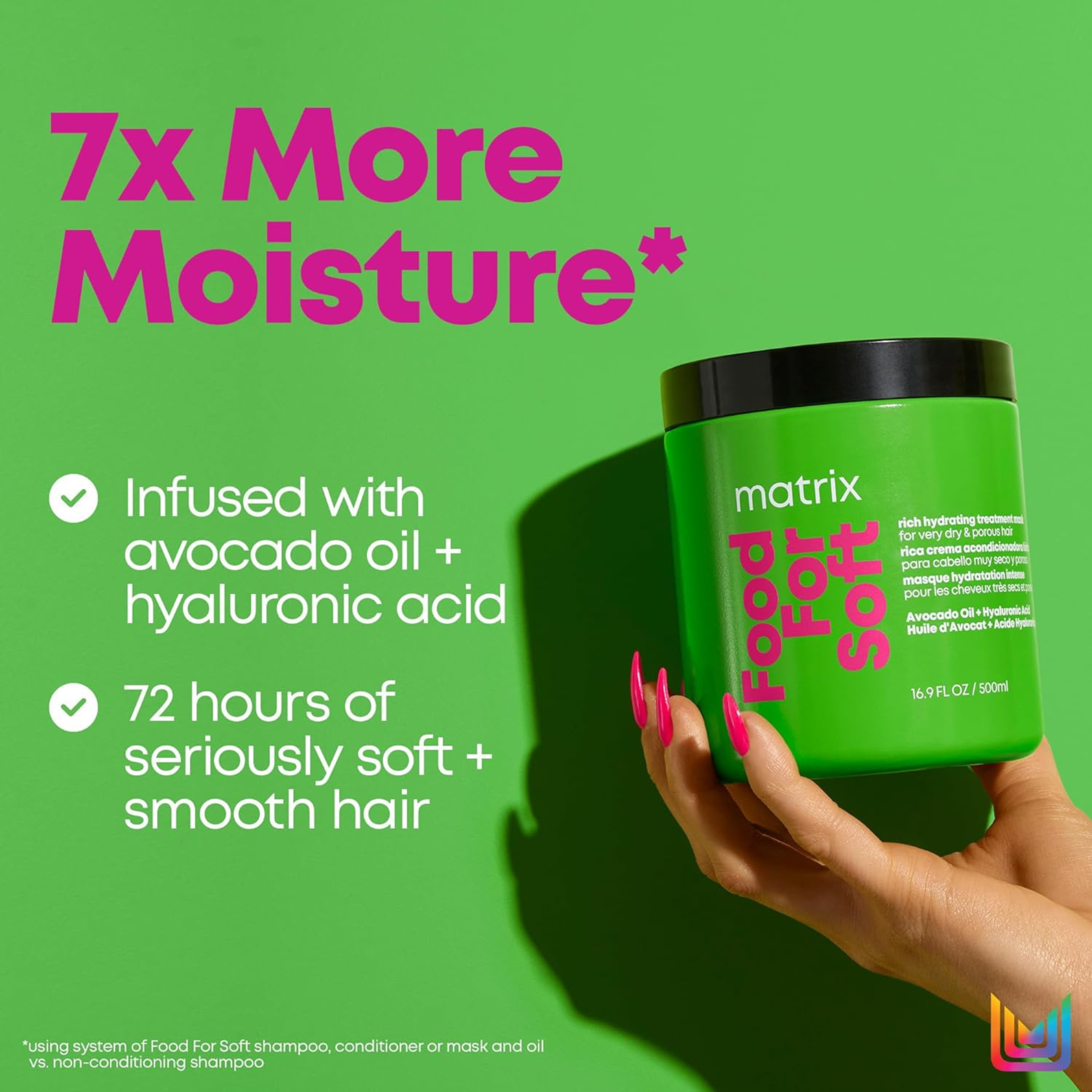 Matrix Food For Soft 16.9 oz Rich Hydrating Treatment Mask