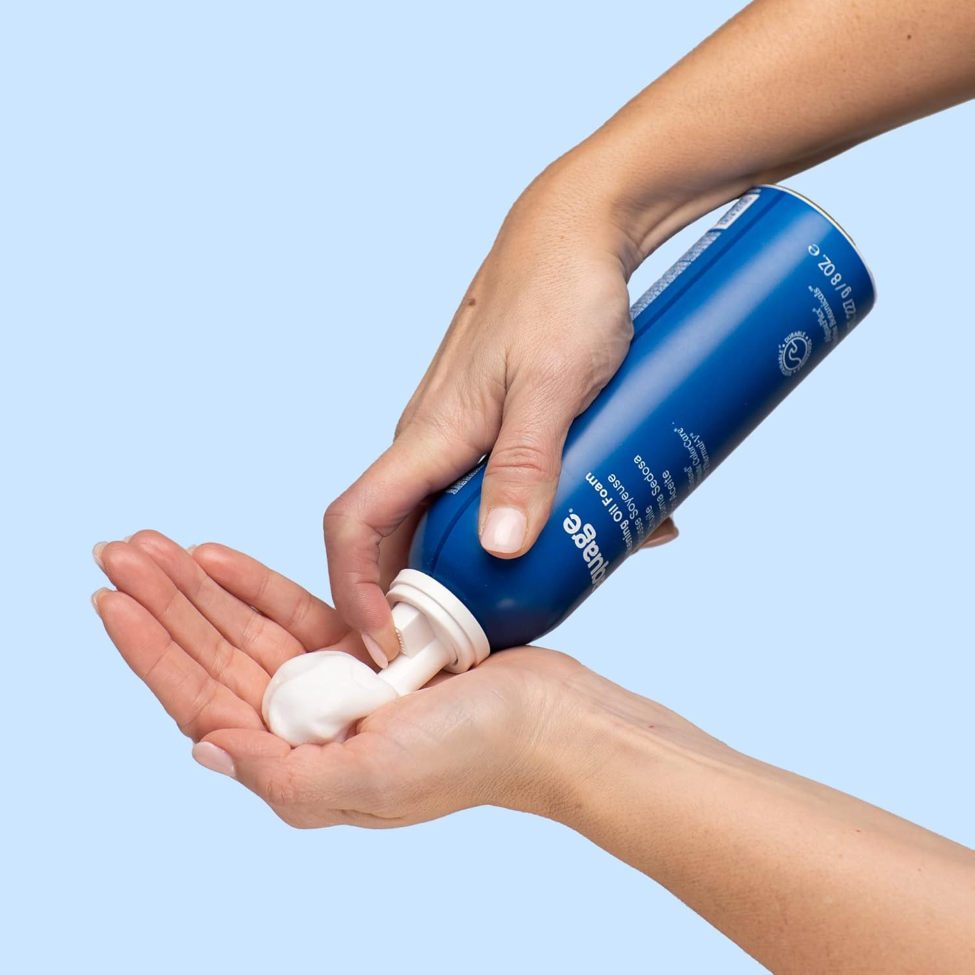 Aquage Silkening Oil Foam 8oz | Salon Brands