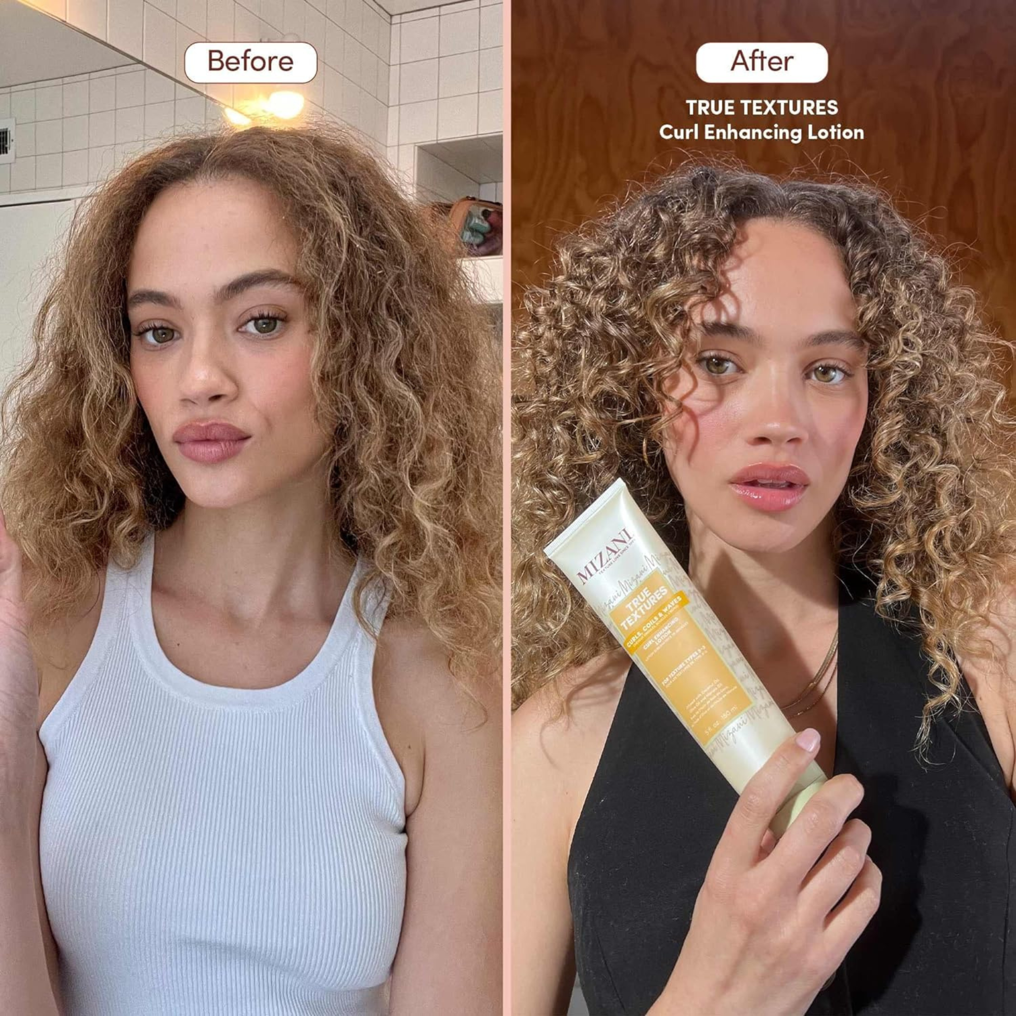 モイスチャークリーム　BEAUTY R Mizani True Textures Curl Enhancing Lotion, 5 oz | Salon Brands