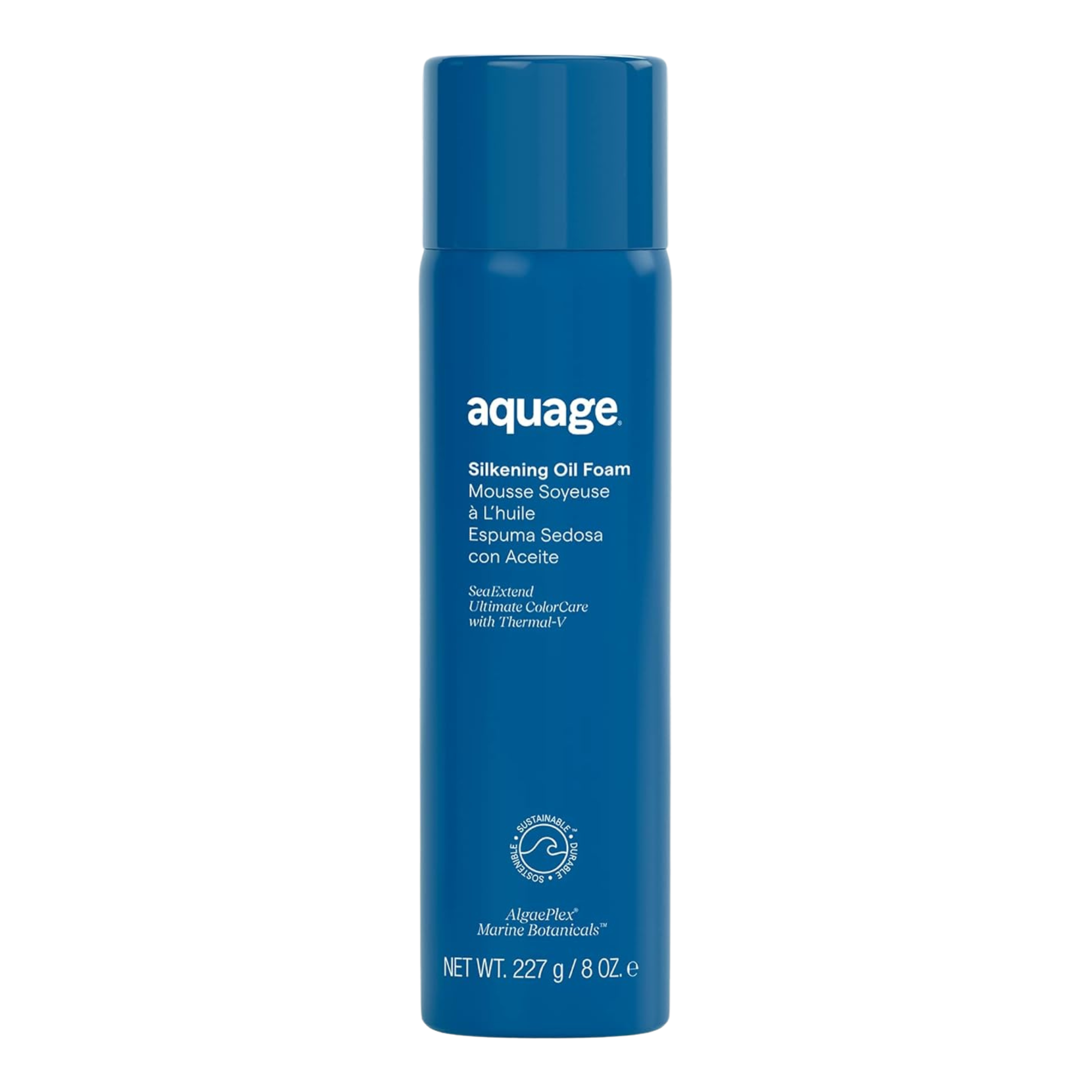 Aquage Silkening Oil Foam 8oz | Salon Brands