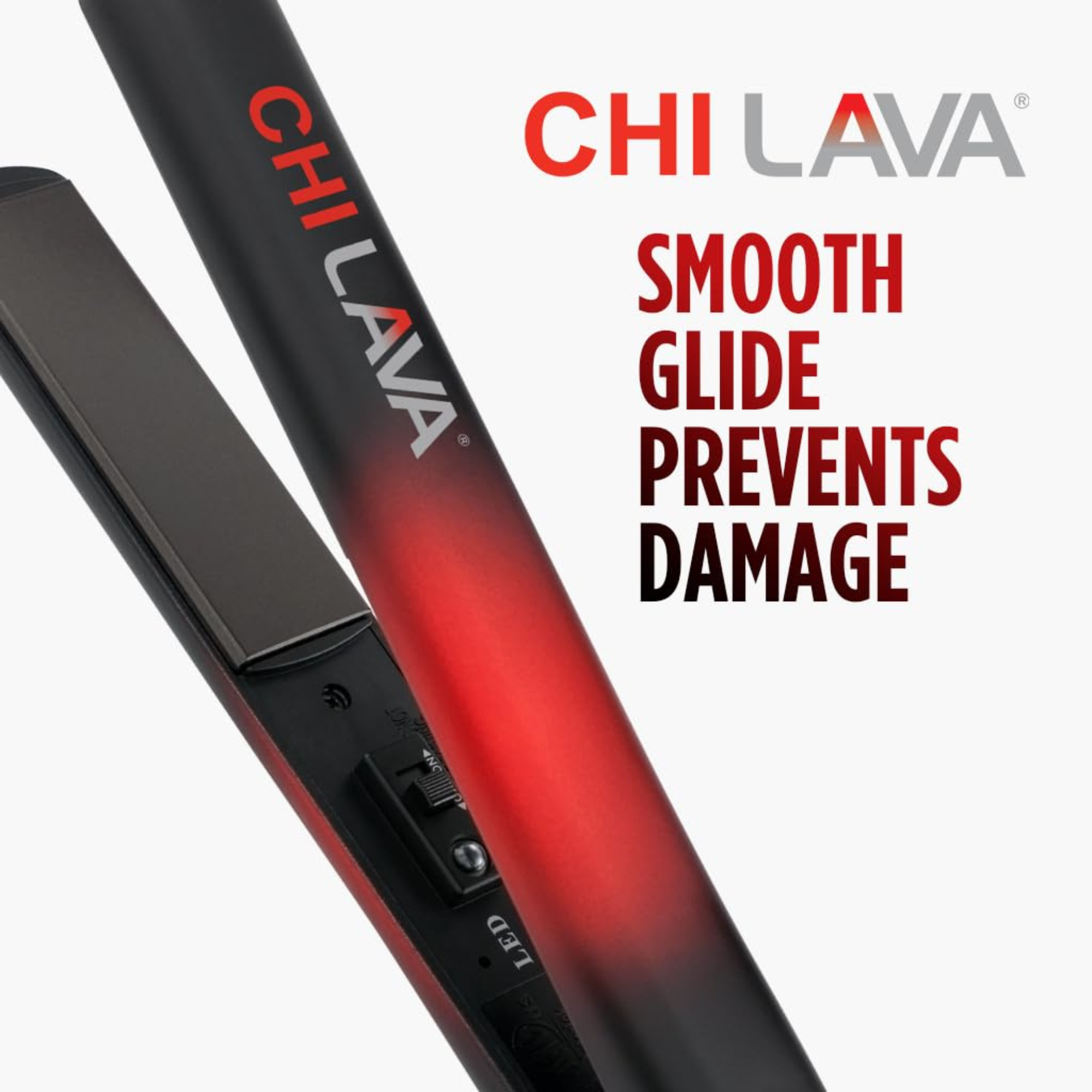 Lava Ceramic Hairstyling Iron Chi Plancha Para Cabello Sally