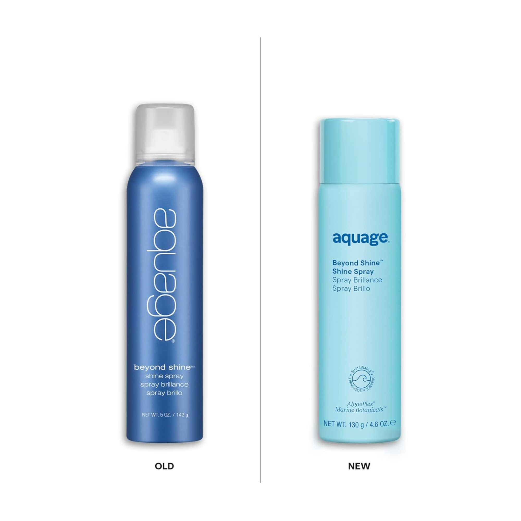 Aquage Beyond Shine Shine Spray 4.6oz for Shiny, Smooth Hair 