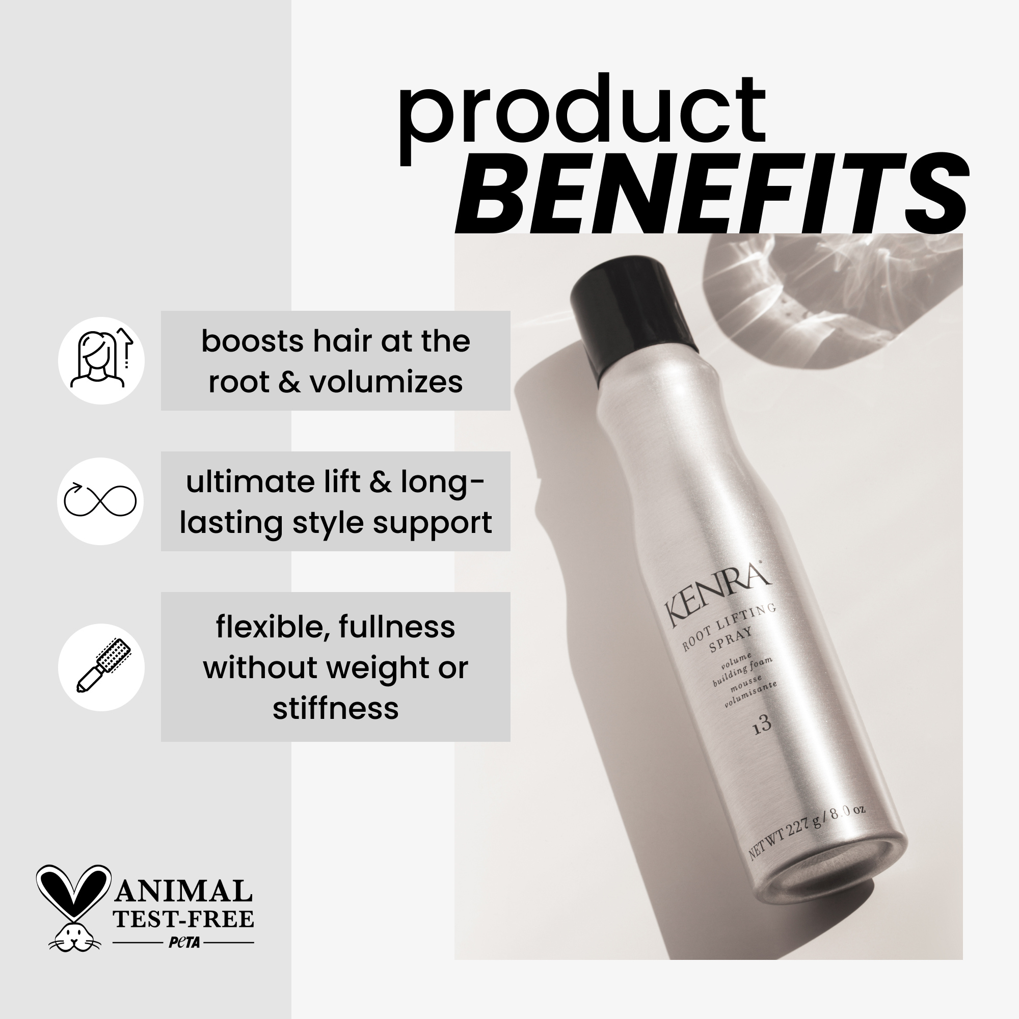 Kenra Root Lifting Spray 8oz | Salon Brands