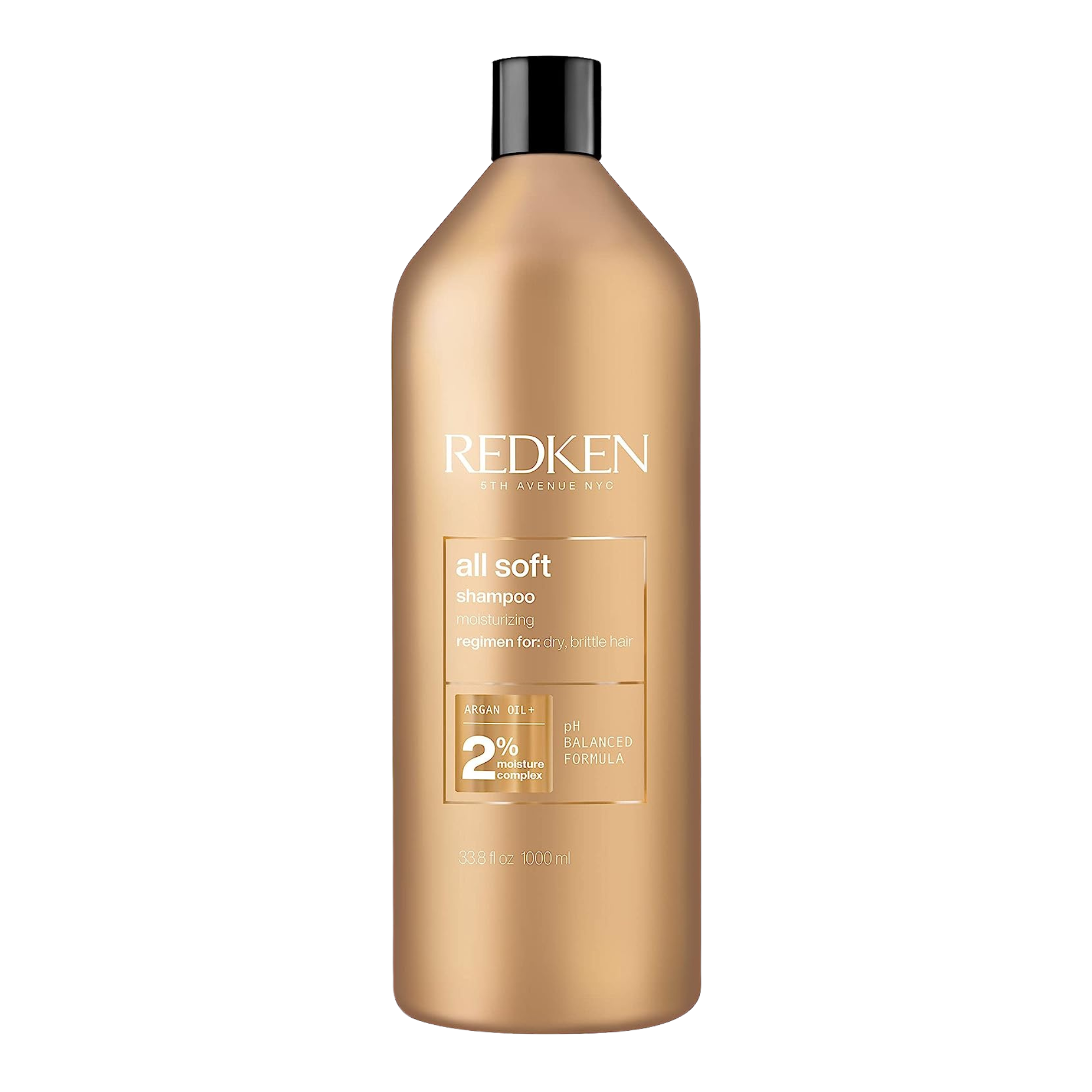Redken All Soft Shampoo 33.8oz for Soft, Nourished Hair | Salon Brands