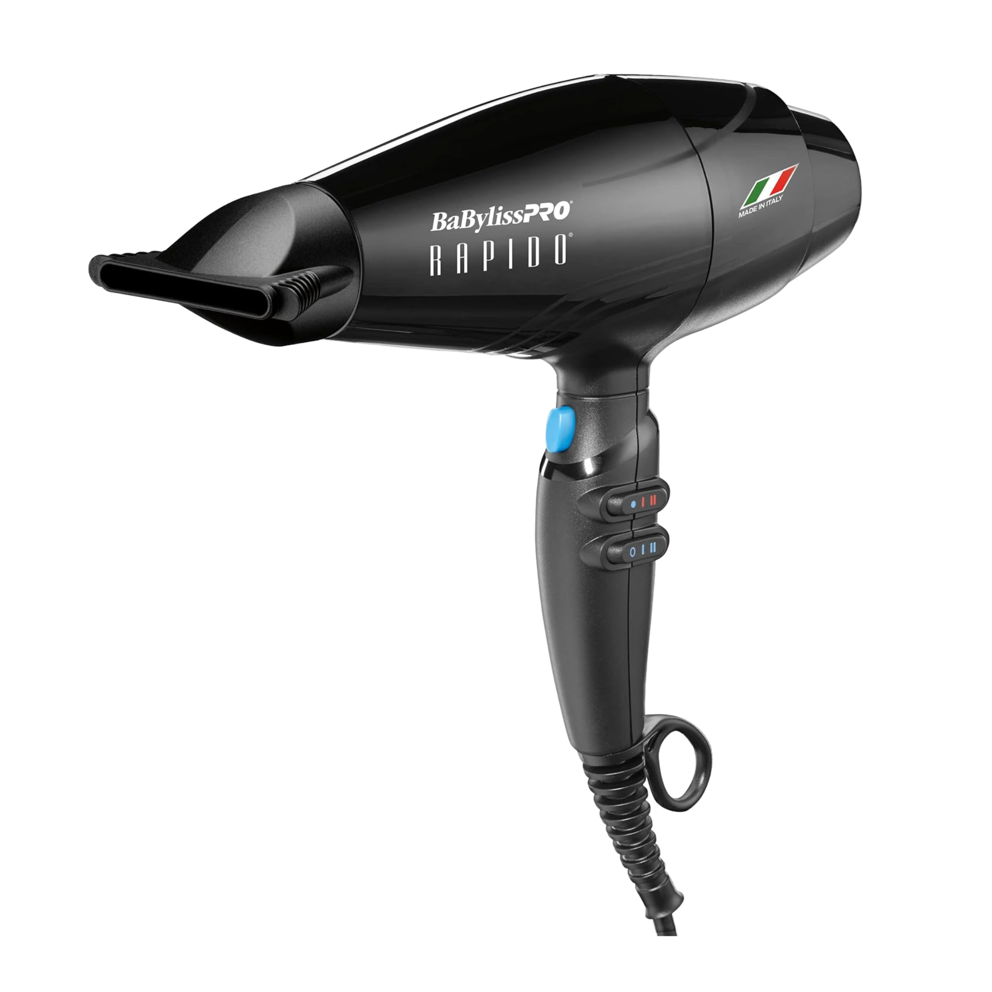 BaBylissPRO RAPIDO ヘアドライヤー Made in Italy BaBylissPRO Rapido Dryer (BLACK)