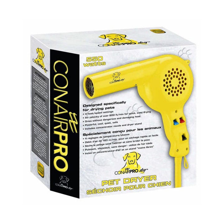 Conair Yellowbird Yellow Bird Blow Dryer With Comb Conair