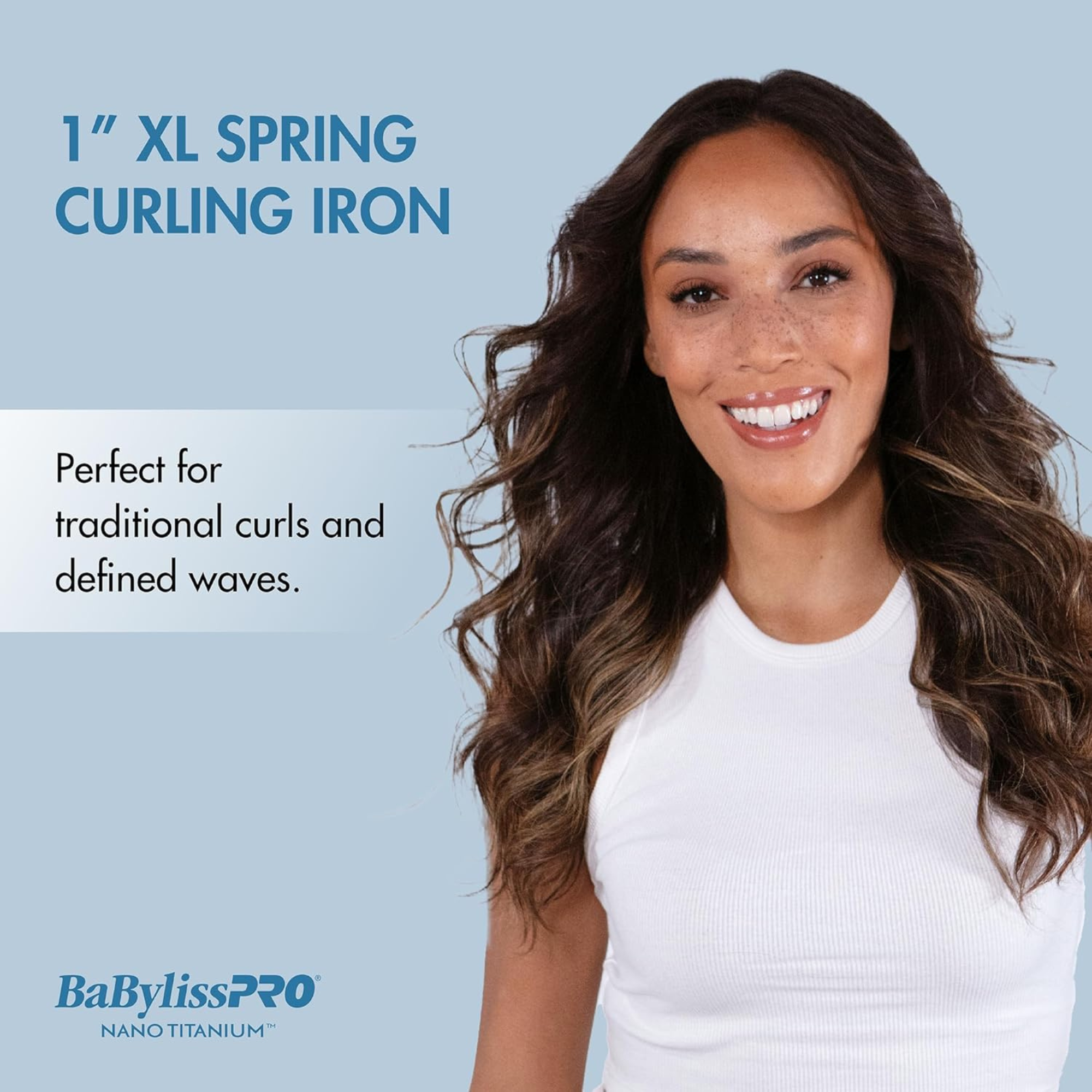 BaBylissPRO Nano Titanium Extended Barrel Curling Iron 1 Salon Brands