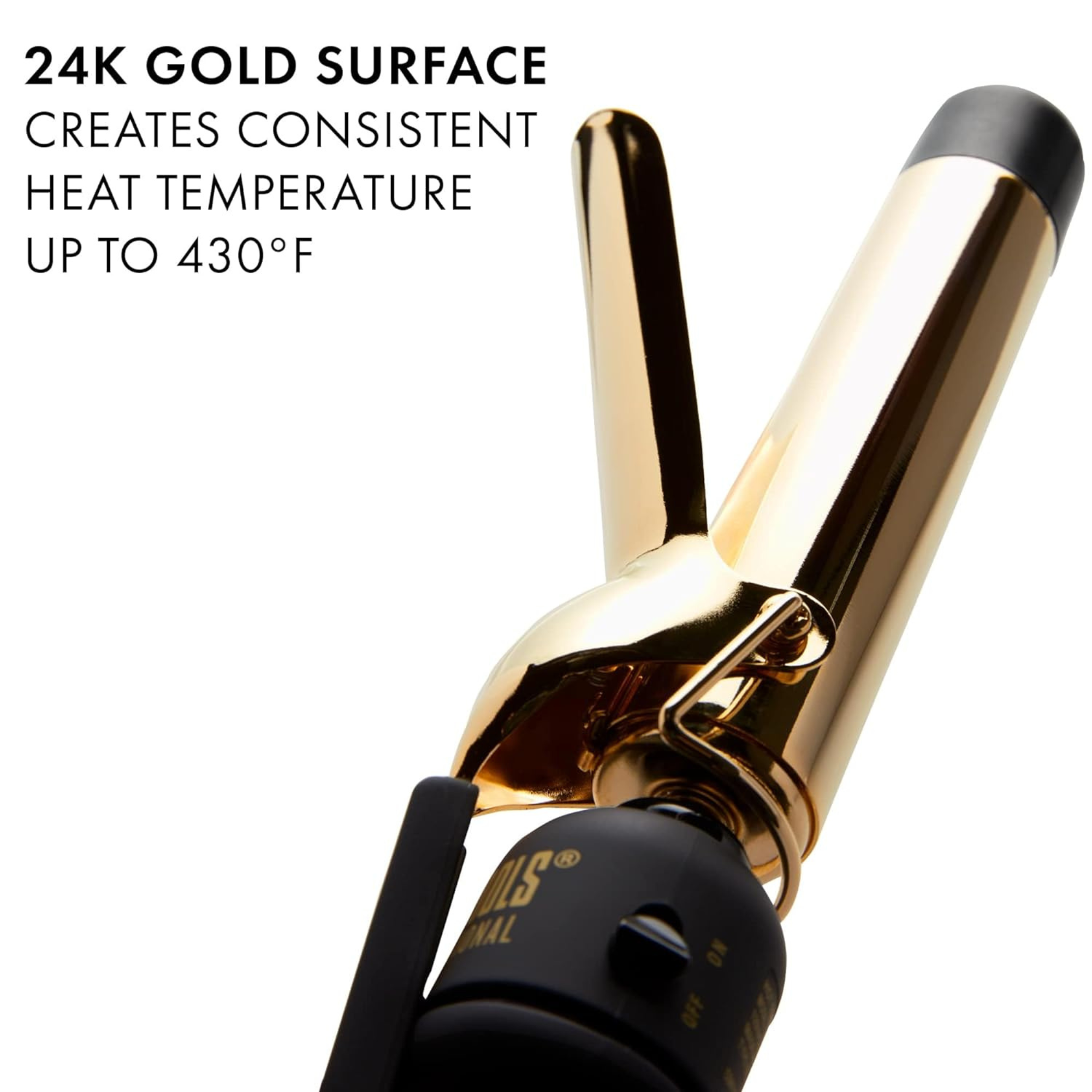 Hot Tools 24K Gold Curling Iron 1 Professional Styling Tools Salon Brands