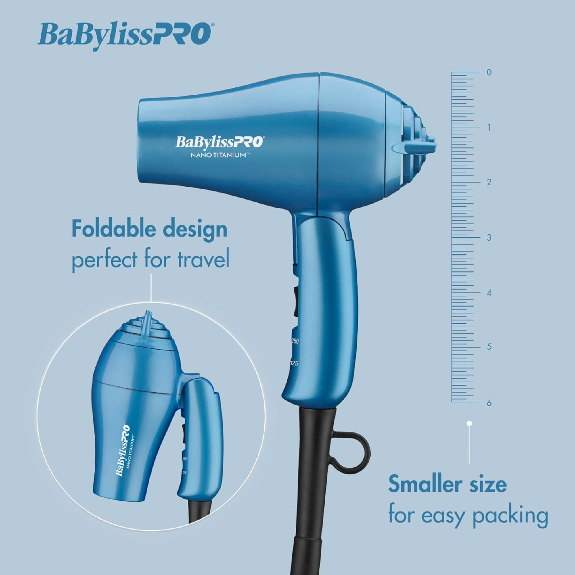 Babyliss nano titanium travel dryer cheap